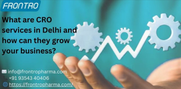 CRO services in Delhi showing business growth, conversion optimization and performance improvement